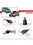 Ford Transit/tourneo Courier Post-Facelift 2018-2022 Arası ile Uyumlu Ace-1 Ara Atkı Tavan Barı Gri 4 Adet 4