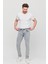 Erkek Yıkamalı Esnek Jean Kot Pantolon 5