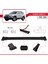 Hyundai Santa Fe (Sm) 2001-2006 Arası ile Uyumlu Fly Model Ara Atkı Tavan Barı Siyah 3 Adet 3