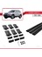 Hyundai Santa Fe (Sm) 2001-2006 Arası ile Uyumlu Fly Model Ara Atkı Tavan Barı Siyah 3 Adet 5