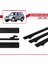 Mitsubishi Pajero (V60) 3 Kapı 1999-2006 Arası ile Uyumlu Basıc Model Ara Atkı Tavan Barı Siyah 3 Adet 3