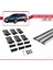 Honda Accord Tourer 2008-2012 Arası ile Uyumlu Fly Model Ara Atkı Tavan Barı Gri 3 Adet 5