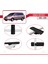 Honda Odyssey 1995-1998 Arası ile Uyumlu Basıc Model Ara Atkı Tavan Barı Siyah 3 Adet 4