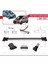 Ford Transit/tourneo Courier Post-Facelift 2018-2022 Arası ile Uyumlu Fly Model Ara Atkı Tavan Barı Gri 4 Adet 3