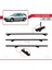 Peugeot 306 Sw 1997-2002 Arası ile Uyumlu Basıc Model Ara Atkı Tavan Barı Siyah 2 Adet 5