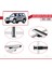 Mitsubishi Pajero (V60) 3 Kapı 1999-2006 Arası ile Uyumlu Basıc Model Ara Atkı Tavan Barı Gri 3 Adet 4