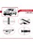 Toyota Proace City 2019-2022 Arası ile Uyumlu Basıc Model Ara Atkı Tavan Barı Gri 3 Adet 4