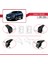 Renault Koleos 2 (Hc) 2017-2024 Arası ile Uyumlu Ace-2 Ara Atkı Tavan Barı Siyah 2 Adet 5