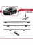 Lexus Rx 3 (AL10) 2010-2015 Arası ile Uyumlu Basıc Model Ara Atkı Tavan Barı Gri 2 Adet 5