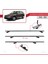 Alfa Romeo 156 (T932) Crosswagon 2003-2007 Arası ile Uyumlu Basıc Model Ara Atkı Tavan Barı Gri 3 Adet 5