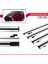 Mercedes Vaneo (W414) 2002-2005 Arası ile Uyumlu Basıc Model Ara Atkı Tavan Barı Gri 4 Adet 3