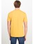 Regular Fit Normal Kesim Bisiklet Yaka Sarı Tişört 5