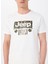 Bisiklet Yaka Baskılı Kırık Beyaz Erkek T-Shirt J5SM-TST7309 4