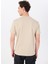 Bisiklet Yaka Baskılı Deve Tüyü Erkek T-Shirt J5SM-TST7385 5
