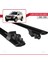 Land Rover Freelander (L314) 1998-2006 Arası ile Uyumlu Hook Model Ara Atkı Tavan Barı Siyah 2 Adet 4