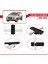 Chevrolet Uplander 2005-2009 Arası ile Uyumlu Basıc Model Ara Atkı Tavan Barı Siyah 2 Adet 4