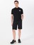 Baskılı Siyah Erkek Polo T-Shirt J5SM-TST7364 2