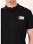 Baskılı Siyah Erkek Polo T-Shirt J5SM-TST7364 4