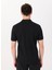 Baskılı Siyah Erkek Polo T-Shirt J5SM-TST7364 5