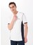 Blok Desenli Beyaz Erkek Polo T-Shirt J5SM-TST7316 1
