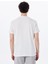 D5SM-TST3793 Beyaz Bisiklet Yaka Relaxed Baskılı Erkek T-Shirt 5