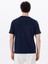 D5SM-TST3843 Lacivert Bisiklet Yaka Relaxed Düz Erkek T-Shirt 5