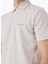 D5SM-TST3713 Taş Relaxed Düz Erkek Polo T-Shirt 4