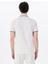 D5SM-TST3845 Beyaz Relaxed Düz Erkek Polo T-Shirt 5
