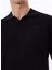 Polo Yaka Basic Jakarlı Siyah Erkek Kazak F5SM-KZK 2052 4