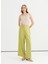 Normal Bel Standart Yeşil Kadın Pantolon 25YSL5356 2