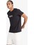 Defactofit Slim Fit Dar Kesim Bisiklet Yaka Baskılı Sporcu Kısa Kollu TIŞÖRT F2762AX25SP 3