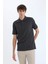 %100 Pamuk Regular Fit Polo Yaka Kısa Kollu Basic Düz Pike Kumaş Tişört C1293AX25SP 3
