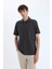 %100 Pamuk Regular Fit Polo Yaka Kısa Kollu Basic Düz Pike Kumaş Tişört C1293AX25SP 4