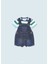 Erkek Bebek Denim Solapet Tişört 2 Li Set 1628 1
