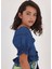 Kız Çocuk Yazlık Denim Bluz 6197 2