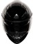 853 Solid Gloss Black Full Face Motosiklet Kaskı 2