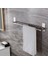 DELTAHOME Paslanmaz Çelik Yapışkanlı Havluluk 55CM INOX 1