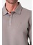 Regular Fit Polo Yaka Pamuklu Erkek SWEATSHIRT-SW-1101 2