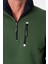 Regular Fit 3 Cepli Yandan Büzgülü Dik Yaka Pamuk Erkek SWEATSHIRT-PIN-1043 2