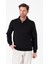 Regular Fit Polo Yaka Cepli Pamuklu Erkek SWEATSHIRT-SW-1102 1