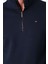Pamuklu Dik Yaka Yarım Fermuarlı Regular Fit Erkek SWEATSHIRT-SW-1095 2