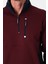Regular Fit 3 Cepli Yandan Büzgülü Dik Yaka Pamuk Erkek SWEATSHIRT-PIN-1043 2