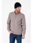 Pamuklu Dik Yaka Yarım Fermuarlı Regular Fit Erkek SWEATSHIRT-SW-1095 3