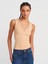31778 Dantel Detaylı Top-Bej 1