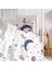 Ranforce Bebek Nevresim Takımı Cute Space Krem 2