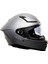 853 Solid Matt Silver Full Face Motosiklet Kaskı 3