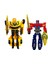 Kutuda Ikili Transformer Set Dönüşebilen Mega Set Kırmızı Sarı Robot Hem Araba Hem Robot 2