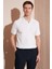 Erkek Slim Fit Serin Tutan Polo Yaka Düğmeli T-Shirt -D7087 2