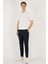 Erkek Slim Fit Serin Tutan Polo Yaka Düğmeli T-Shirt -D7087 4