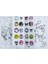 4 Adet Stickerli Boyama Kitabı (*hello Kitty*/minnie/squid Game/kuromi/ Figürlü) 2